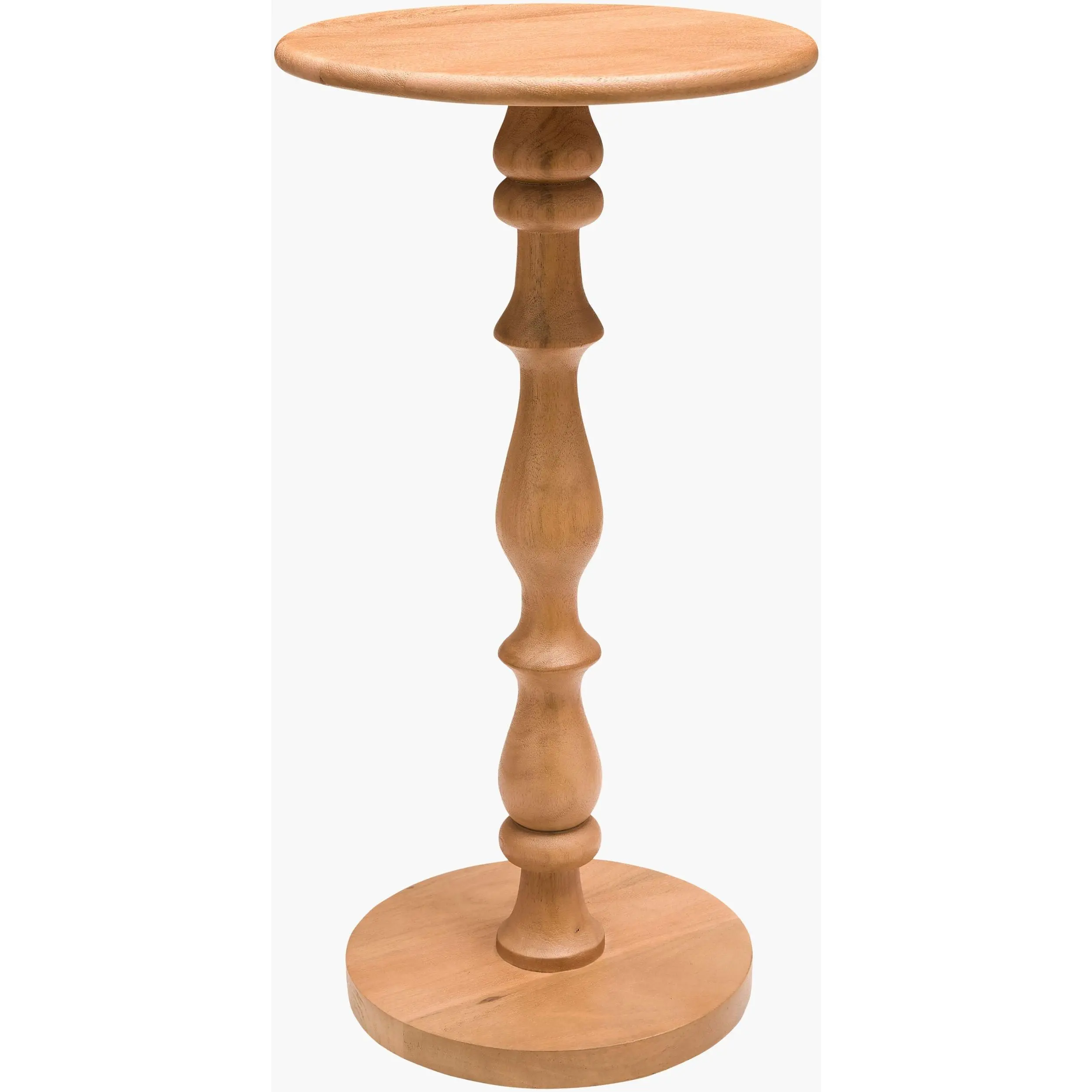 Orange Traditional End Table for sofa or lounge seating
