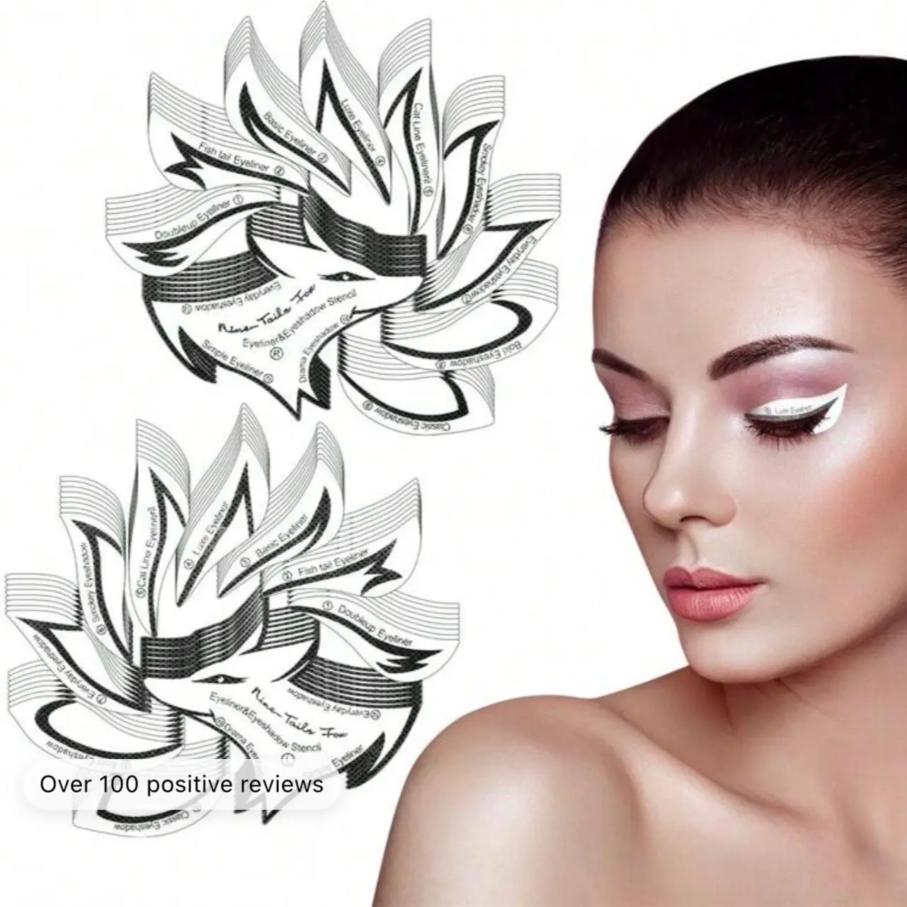 Precision Eyeliner Stencil Eyeliner Tool Tape Eyeliner Makeup Cosmetic