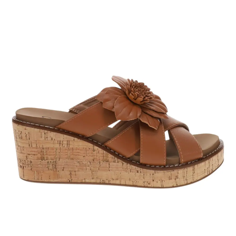 Corkys Womens Heartbreaker  Casual Sandals Casual Mid Heel 2-3" - Brown