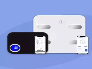 NextLevel Fit Smart Bodyweight and Nutrition scale bluetooth Auto On and Off Battery paired with our exclusive Fitness Tracking app Indication
