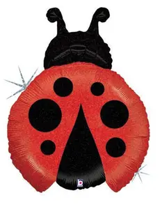 23" Lady Bug Helium Foil Balloon (1 per pack) #85667 (D)