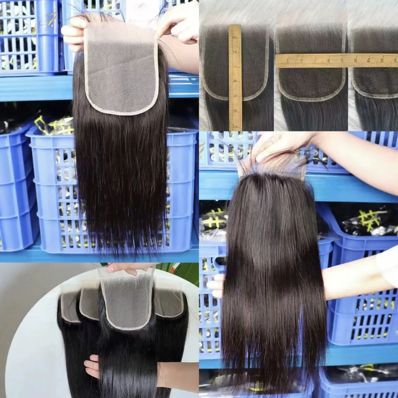 5*5 Closure Lace frontal human hair Closure