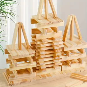 High Quality Archimedes Blocks Set - 100 Pieces Educational Toy DIY 3D Puzzle Stackable Building Blocks Great Gift for Thanksgiving Halloween & Birthday Randomly Sorted Colors & Shapes