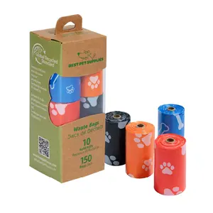 GRS-Certified Recycled Dog Waste Bags (50% PCR) by Best Pet Supplies