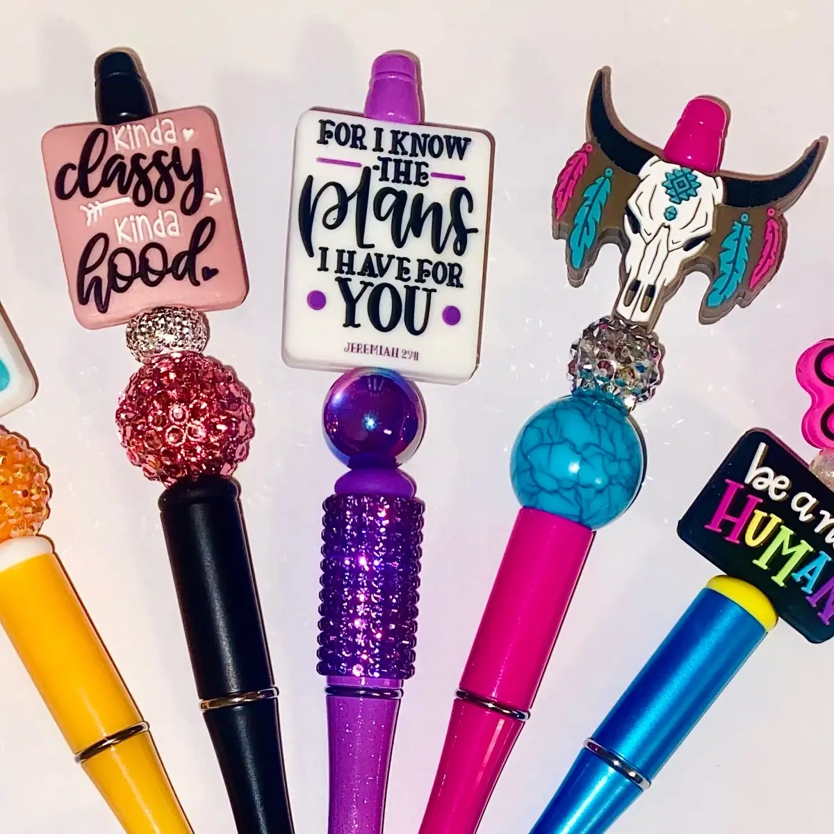 LIVE CLAIM! ONE BEADED PEN focal pens