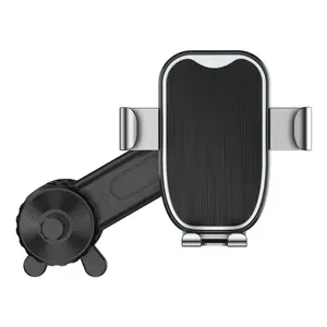 Car phone holder, air vent phone holder, improved adjustable phone holder, suitable for all phones, two orientations (horizontal and vertical)