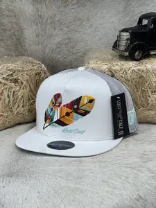 Lost Calf Hat Tribe White Flat