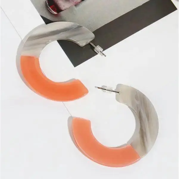 Chance Earrings -Coral