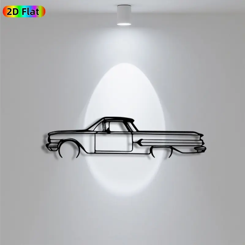 1pc Avant - Garde Vintage Truck Metal Wall Art, Avant - Garde Vintage Truck Statue Mural, Iron Craft, Perfect for Garage, Workshop, Patio Wall Decor,Heavy - Duty Rustproof Metal Decor, Father's Day Decor, Ideal Gift for Trend Seekers