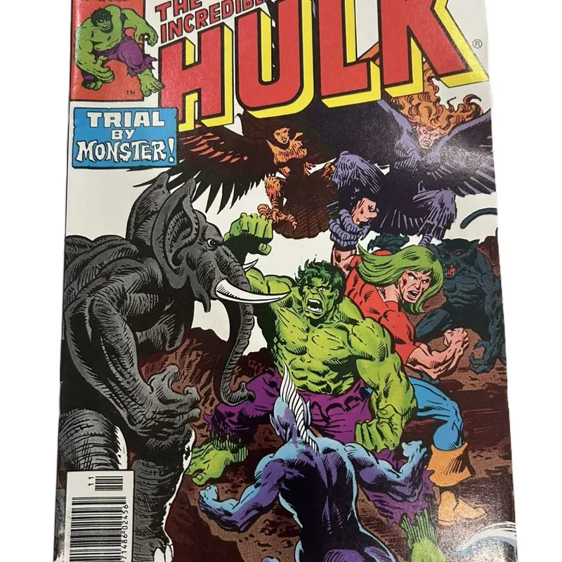 INCREDIBLE HULK #253 VOL. 1 HIGH GRADE NEWSSTAND MARVEL COMIC BOOK