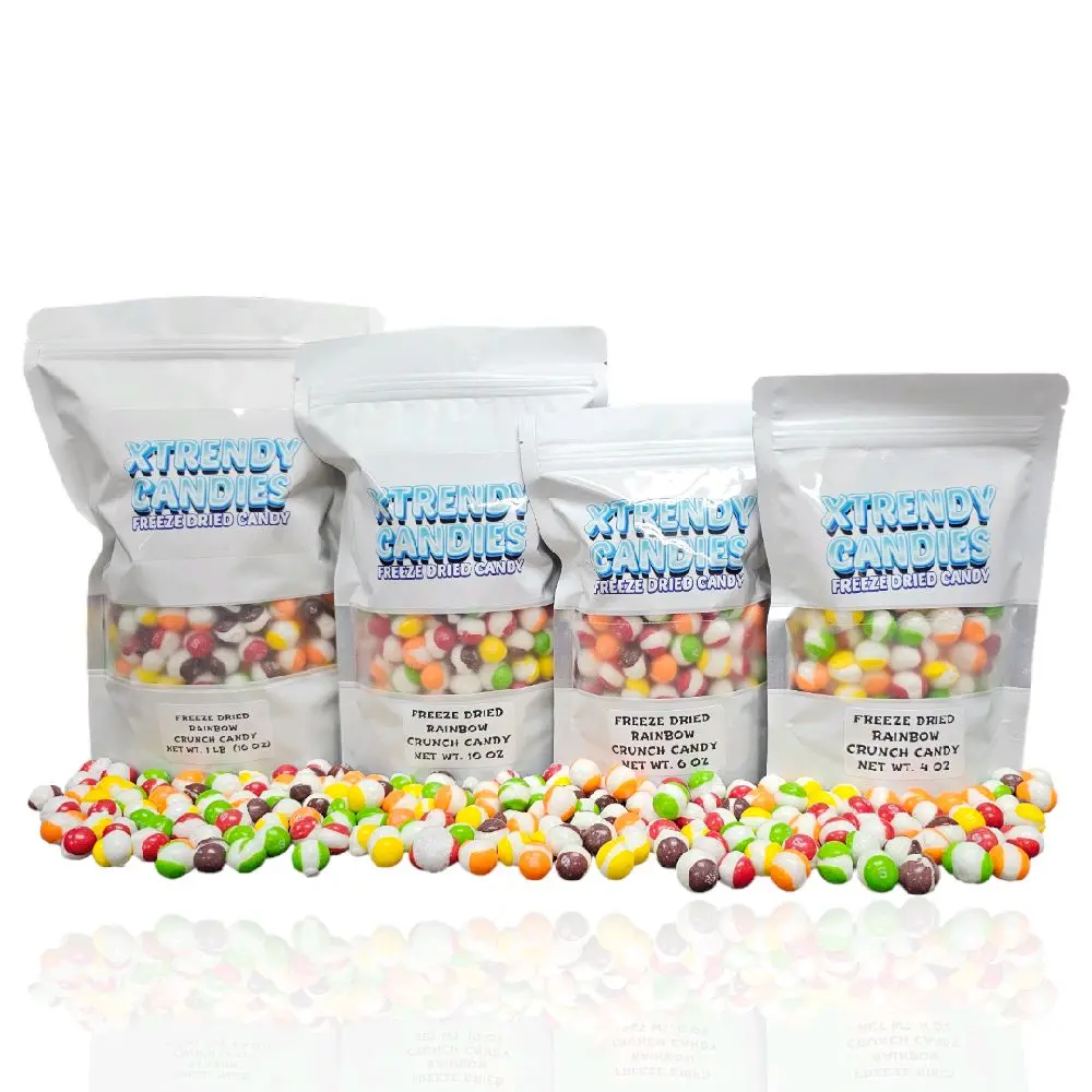 Freeze Dried Rainbow Crunch Candy - Eshopx (Sweet Snack Candies) Bonbon Freeze Dried Rainbow Crunch Candy - Eshopx (Sweet Snack Candies) Bonbon
