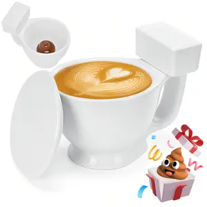Funny Toilet Coffee Mug, Christmas Gifts, White Elephant Gifts, Valentines Day Gifts, Birthday Gifts, Funny Gag Gifts