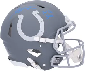 Anthony Richardson Indianapolis Colts Autographed Slate Speed Authentic Helmet - Fanatics Authentic Certified