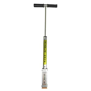 Staple Ease Staple Pro Driver to Install Metal U-Shape Staples - Professional Grade Stainless Steel & Aluminum Durable Tool for Contractors