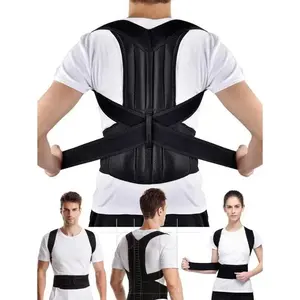 Professional Posture Adjustment Belt, Unisex Invisible Comfort Design, Suitable for Gym Office Daily Wear, Breathable Running Training Accessory, Adjustable Back Brace