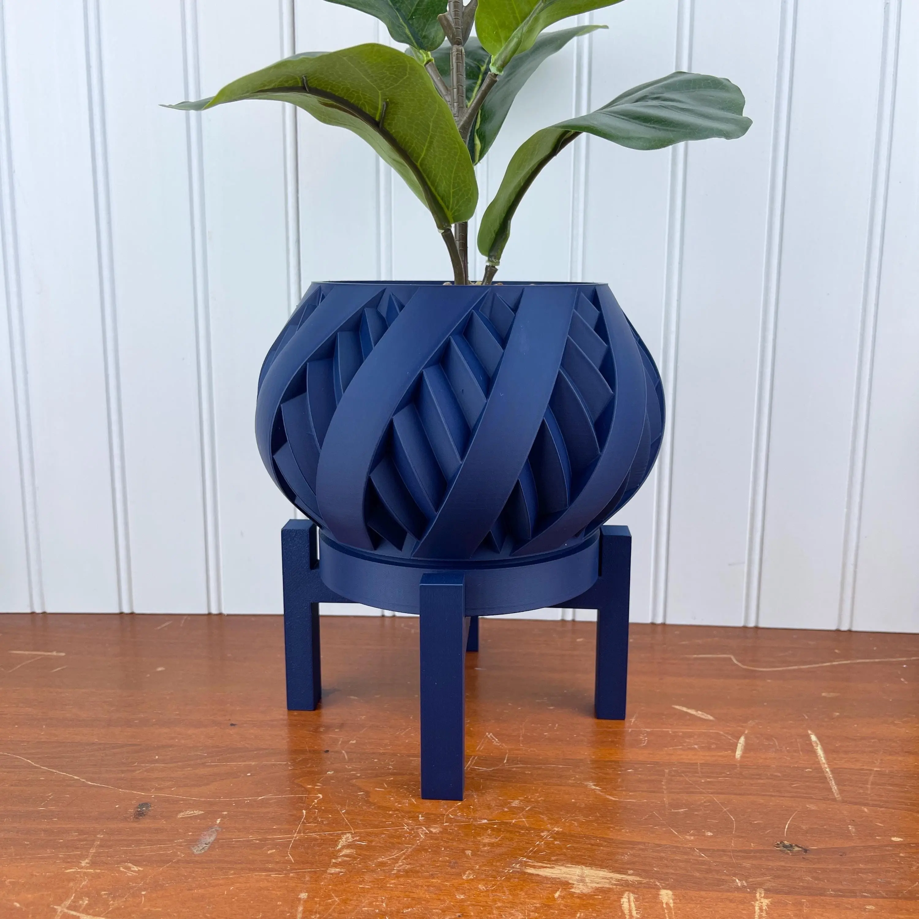 Indoor Planter Pot, The Silvio, Indoor Flower Pot, Houseplants, Planter Drip Tray, Ecofriendly