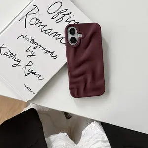 Wave Pattern Phone Case, Anti-drop Cellphone Protective Case, Total Protective Shockproof Mobile Phone Cover for iPhone 16 Pro Max, Casing