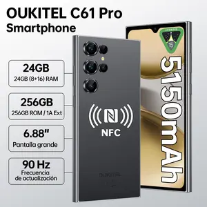 OUKITEL C61 Pro Phone Unlocked - Android Cell Phone, 24GB(8+16)+256GB / Expandable 1TB, 6.88-inch ，5150mAh Battery, 13MP+5MP Camera, 4G Dual SIM, NFC/OTG/GPS/T-Mobile