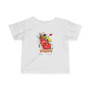 [Sale up to 40%], [Free Ship] Cars top, cars movie crop, lighting mcqueen Baby Tee, cars cars 2 movie shirt, cars Vintage gift