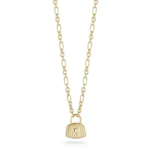 Vintage Padlock Necklace