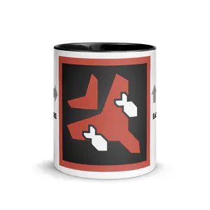 Eagle Airstrike Stratagem Mug with Color Inside (Helldivers Inspired)