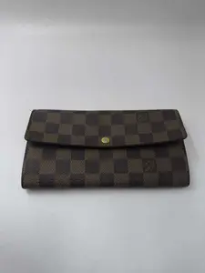 Pre-owned Louis Vuitton As Shown Clutches & Wristlets HZ fy021 Damier Ebene Wallet