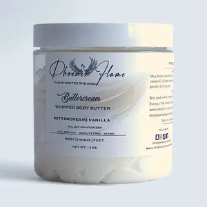Buttercream Whipped Body Butter with Vitamin C, Oatmeal nourish your soothe skin
