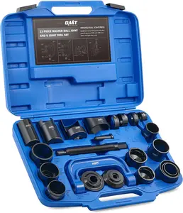Orion Motor Tech Heavy-Duty Master Ball Joint Press Kit, 23pc Blue/Black Ball Joint Press & U Joint Removal Kit with Sockets and Universal Adapters, Heavy Duty Ball Joint Tool Set, , Limited Time Deal, tool box