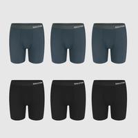 3 Black + 3 Blue Green