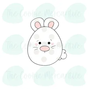Bunny Easter Egg (Easter Egg Mini Set) - Cookie Cutter