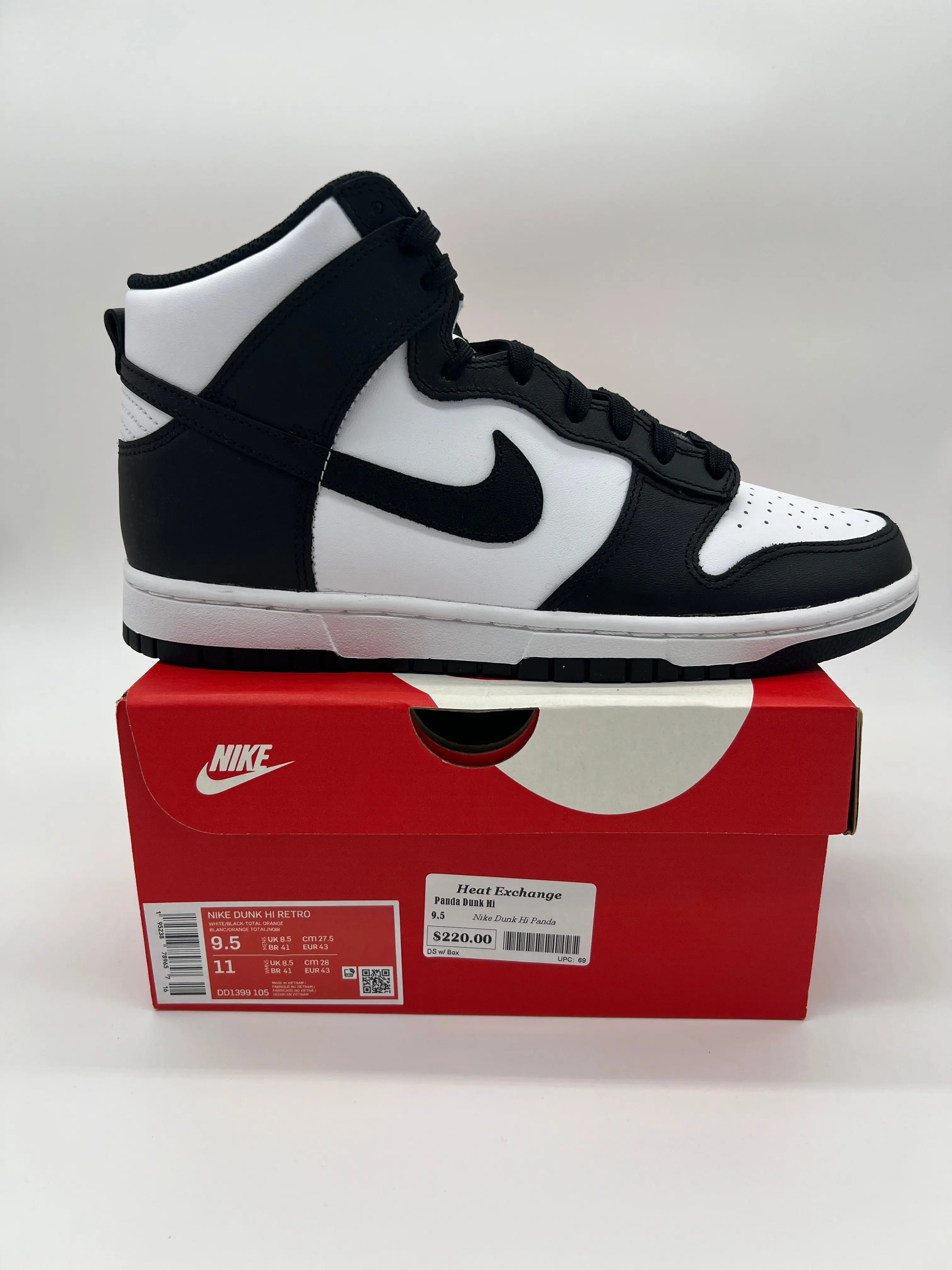 Nike Dunk High Retro Panda Nike Dunk High Retro Panda