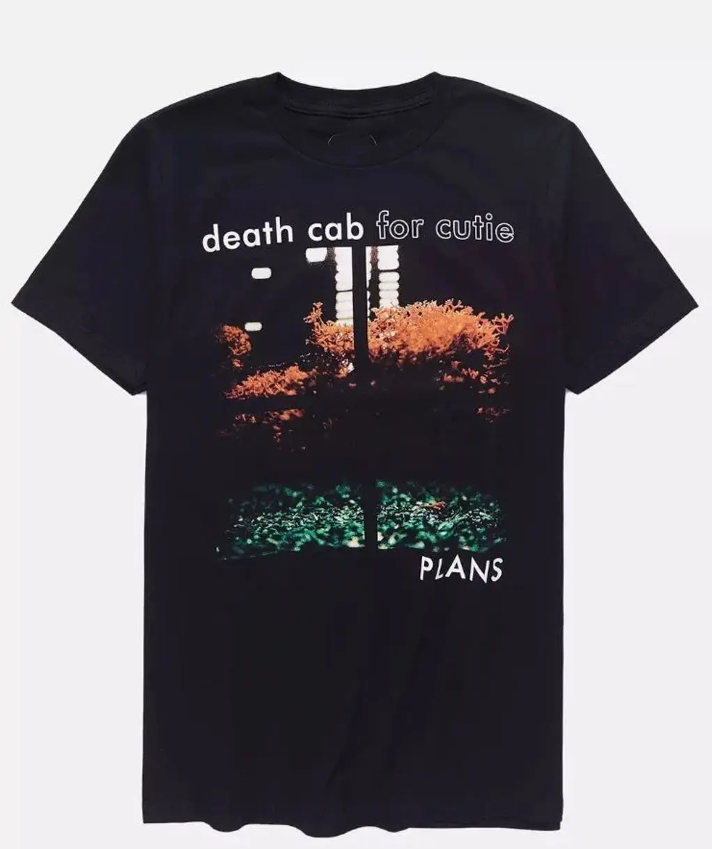 Plans Album Death Cab For Cutie T-Shirt Cotton For Men Women CS313 I
