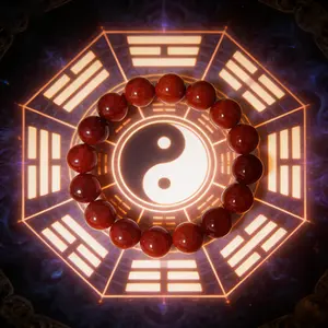 Nanhong Agate Power Bracelet - Ignite Your Drive, Skyrocket Your Career, Attract Success