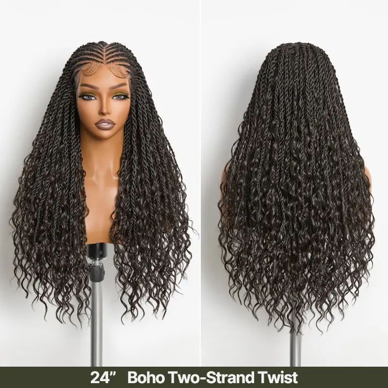 Boho Two-Strand Twist