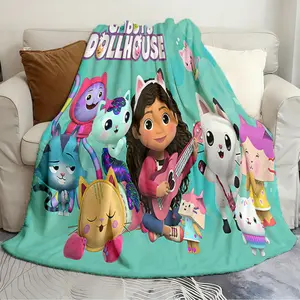 Exquisite Blanket Gabby s Dollhouse Cool Quilts Warming blanket soft and comfortable blanket travel blanket birthday gift