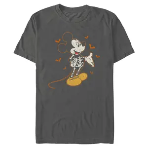 Mens Mickey & Friends Halloween X-Ray Costume Mickey T Shirt