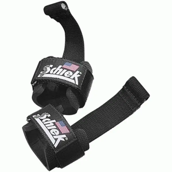 212 MAIN Schiek Sport 1000DLS 6-in Nylon-Acrylic Deadlift Straps with Dowel, Quick Grip, Wrist Support for Deadlifts