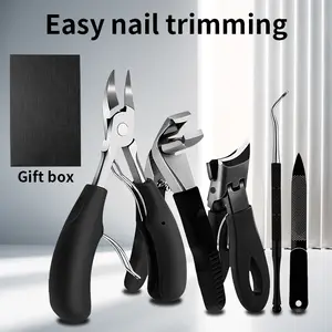 Salon-Worthy Nails At Home: Premium Nail Care Kit with Easy Trimming Tools in a Chic Gift Box! User-Friendly for Beginners & Pros – Trim, Shape & Glow with Professional Results. Ideal for Self-Care Nights, Travel or Gifting to Nail Enthusiasts!