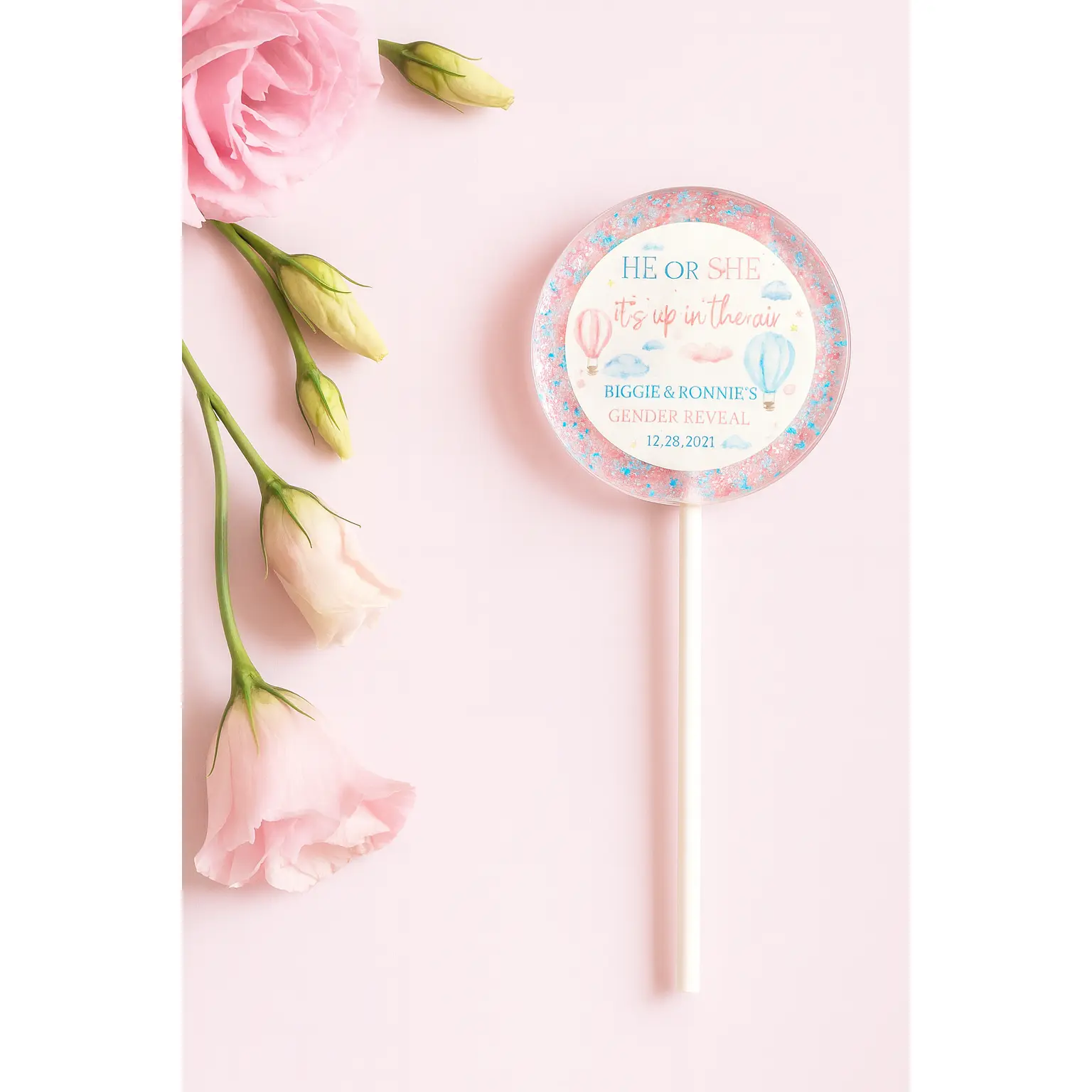 Gender Reveal Lollipops - Ultrasound Party Favors