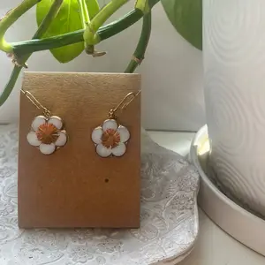 Beaded Glass Earrings