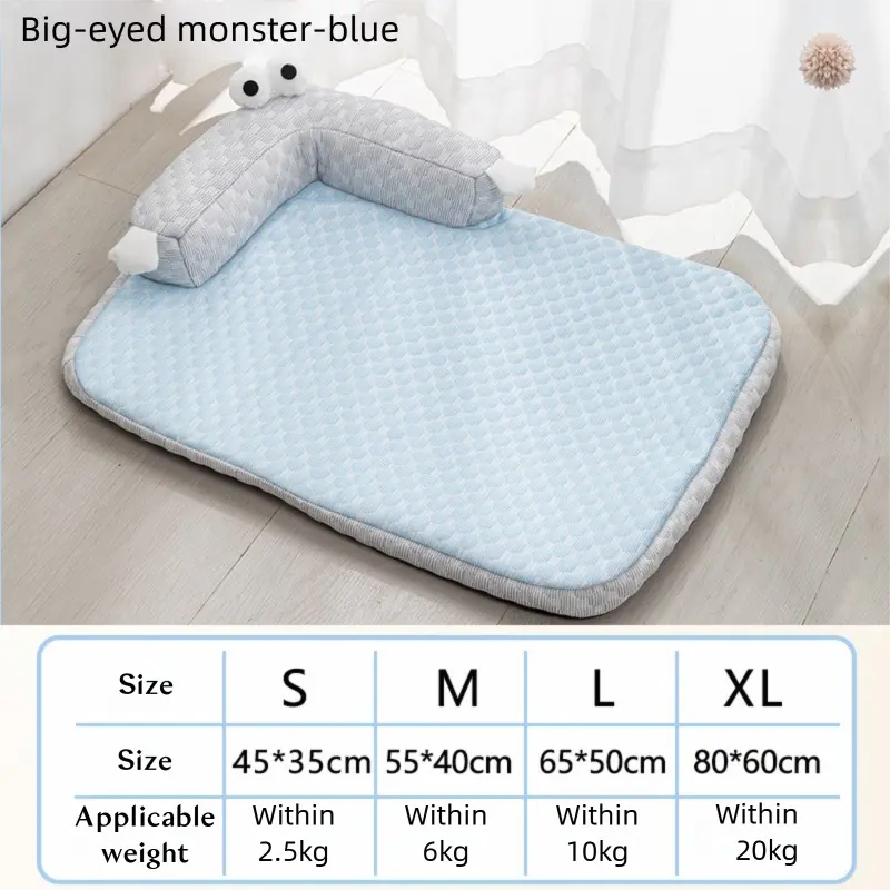 Blue Big-Eyed Monster