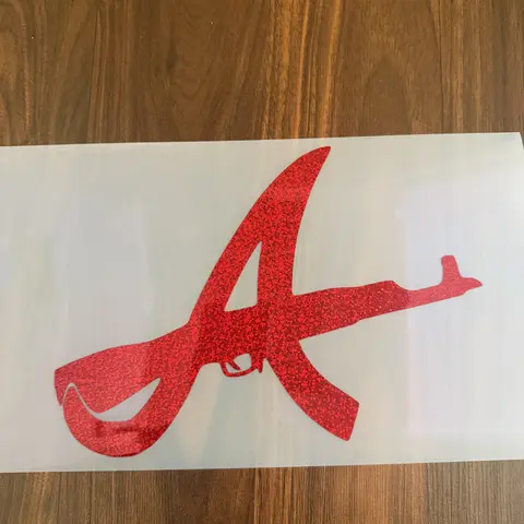 ATL Atlanta AK47 Sticker - Original Design, High-Quality Print, Ideal for Personalization and Decoration Versatile Use
