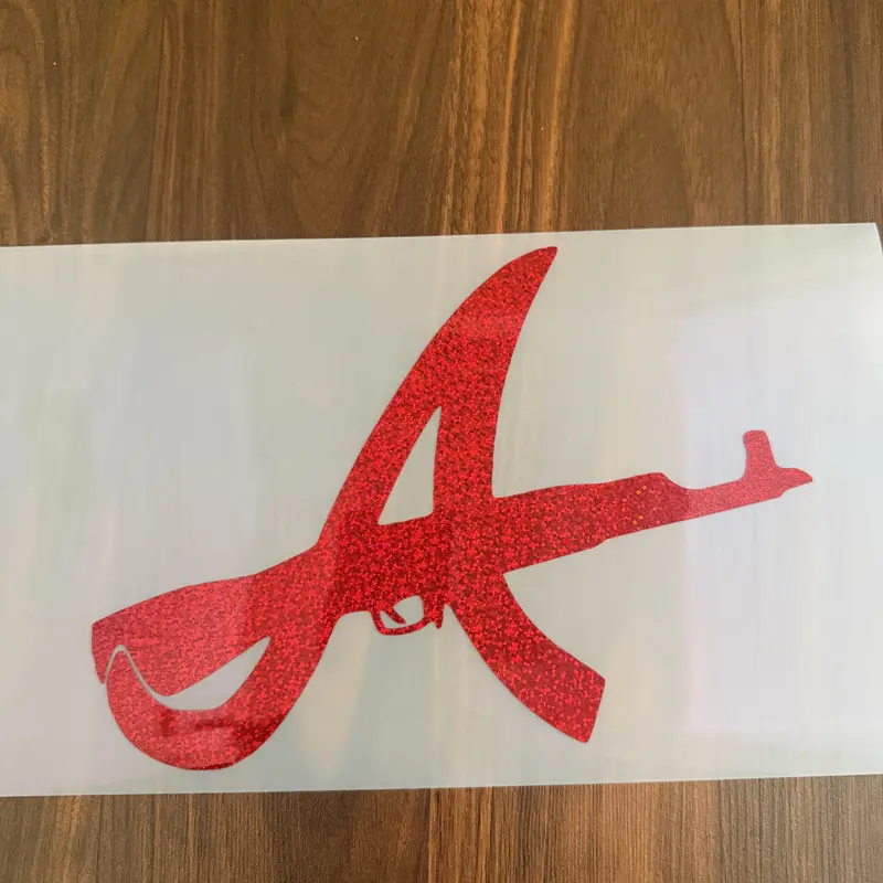 ATL Atlanta AK47 Sticker - Original Design, High-Quality Print, Ideal for Personalization and Decoration Versatile Use