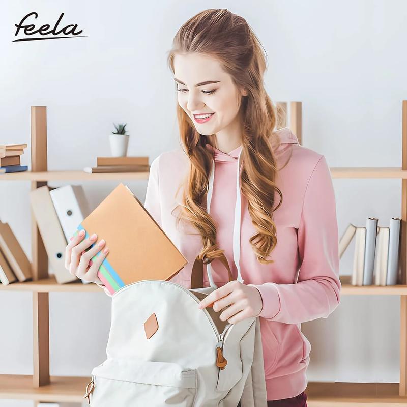 16 Pack Composition Notebook Bulk, Kraft Cover Lined Blank College Ruled Travel Journals with Pastel Color Spine For Women Students Office, 60 Pages, 8.3”x 5.5”, A5, 8 Pastel Colors