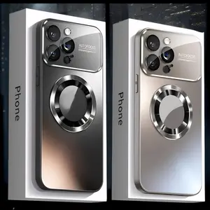 Magnetic Protective Case for iPhone 17 Pro Max, Ultra-Thin Hard Matte Cover, Shockproof Protective Case. Compatible with iPhone 17 Air, 16 Pro, 15/14 Plus, 13, 12 and 11.