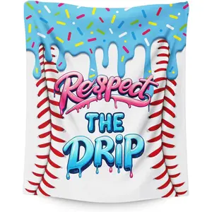 Baseball Drip Blanket for Gift Kids Blankets Gift for Birthday Baseball Lovers, Cute Cozy Soft Flannel Throws for Bed Travel Sofa Living Room,Heartfelt Gift Blanket, Bedroom Accessories, Funny GiftAir blanket