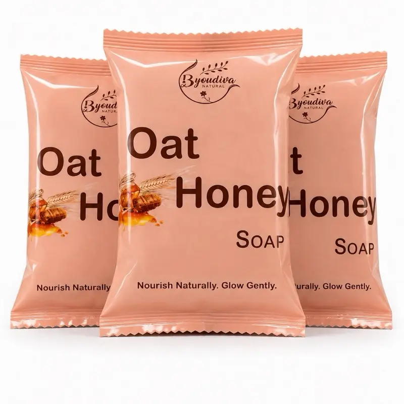 3 bars of Oatmeal & Honey soap