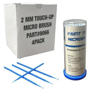 2.0mm Disposable Microbrush Applicator for Automotive Paint Repair (4 Pack - 400 Brushes) - (9066)