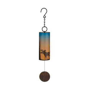 Regal Art & Gift Night Sky Windbell 4" - Moose