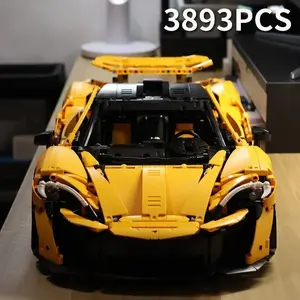 2026 New Arrival 3893 Pieces Technical Model, Building Block Model, 1:8 Scale Super Car Building Kit, Decorative Assembly Toy, Boy's Gift